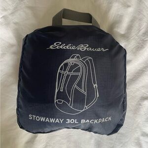 Eddie Bauer 30 liter pack able backpack